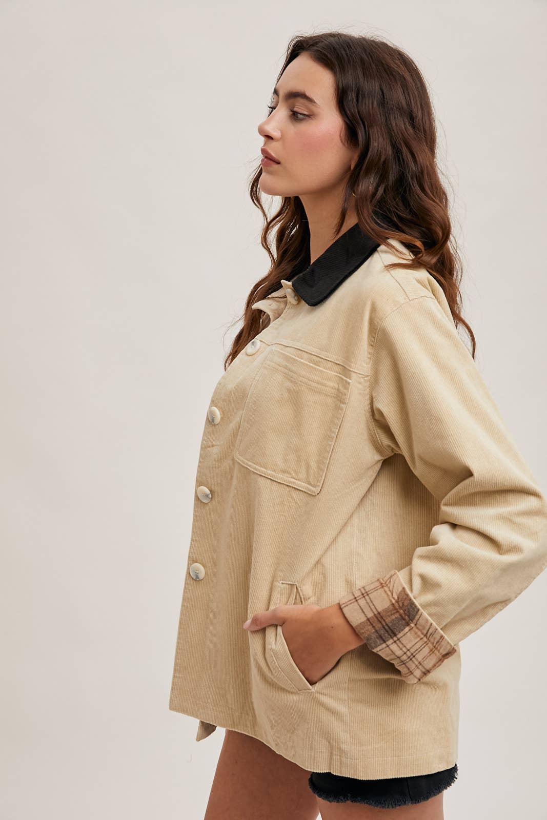 Ladies Swede Alley Homestead Jacket- Blue Ivy Swede Alley Co.