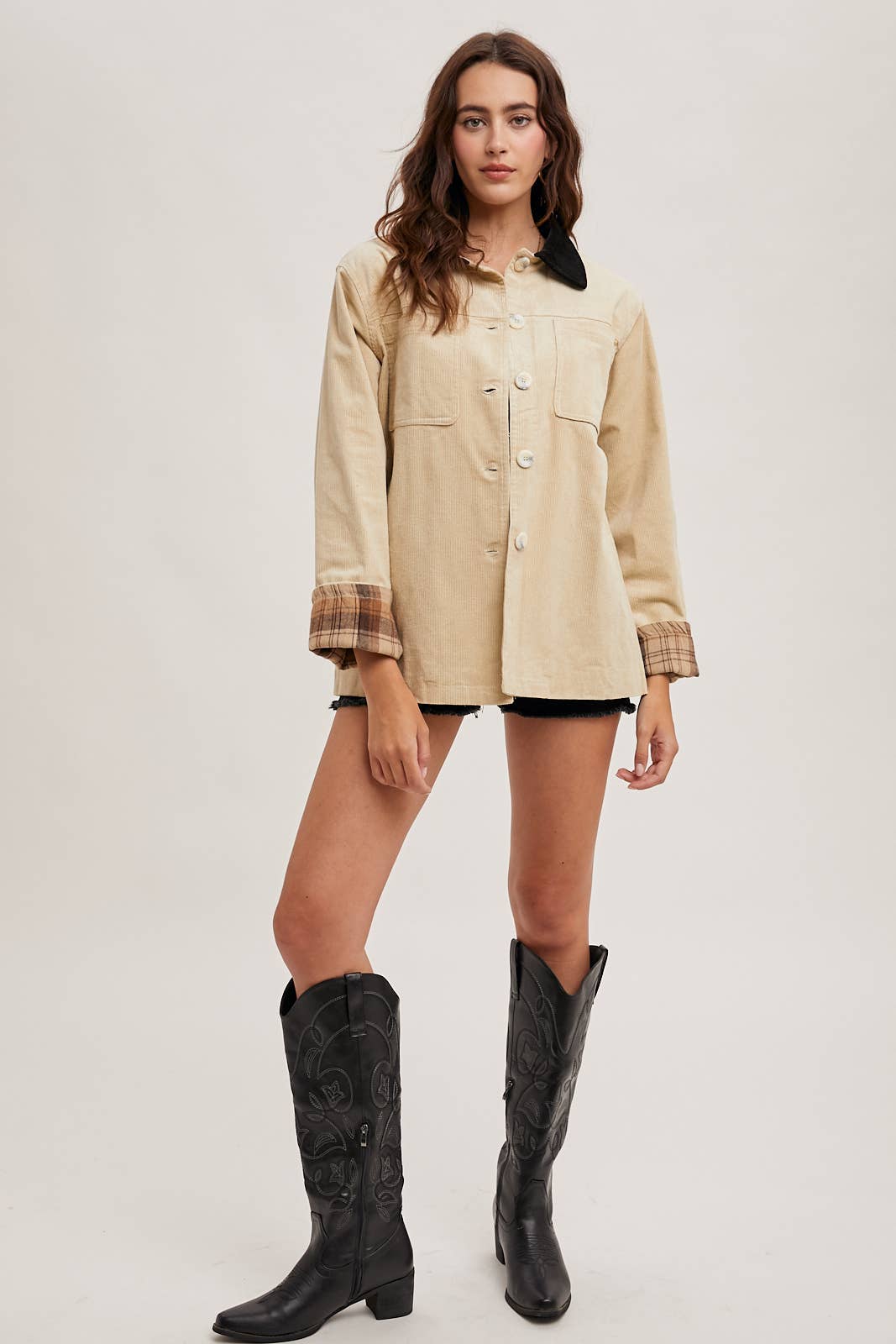 Ladies Swede Alley Homestead Jacket- Blue Ivy Swede Alley Co.