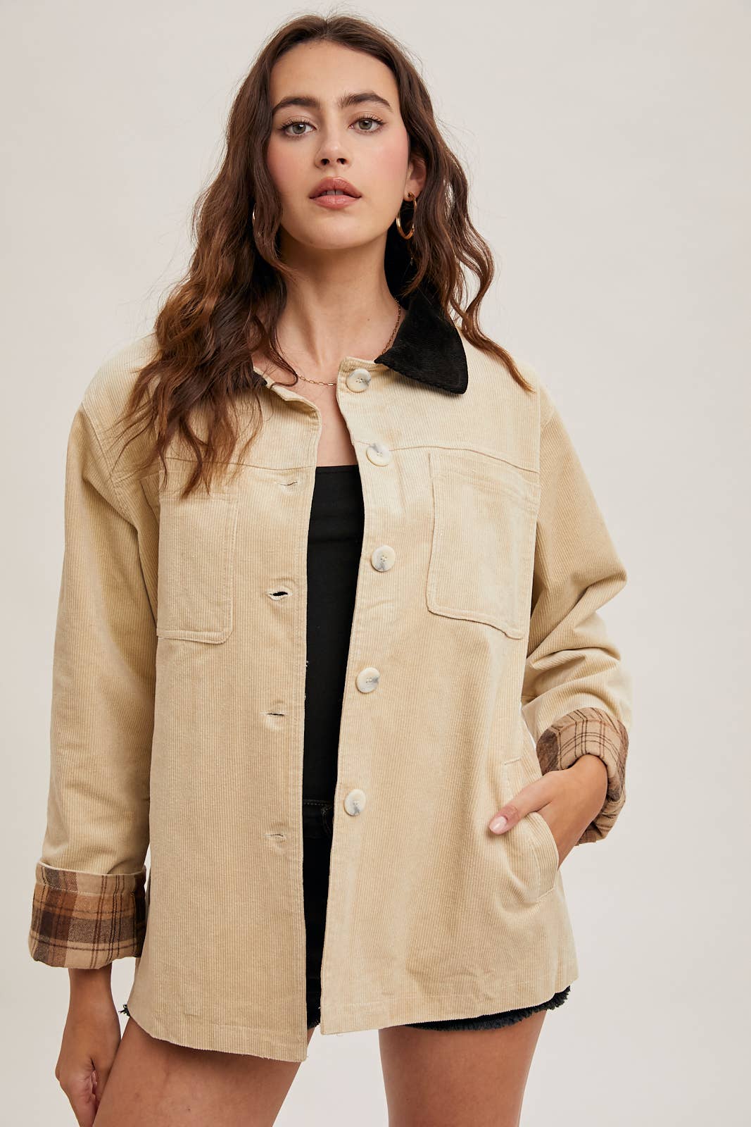 Ladies Swede Alley Homestead Jacket- Blue Ivy Swede Alley Co.