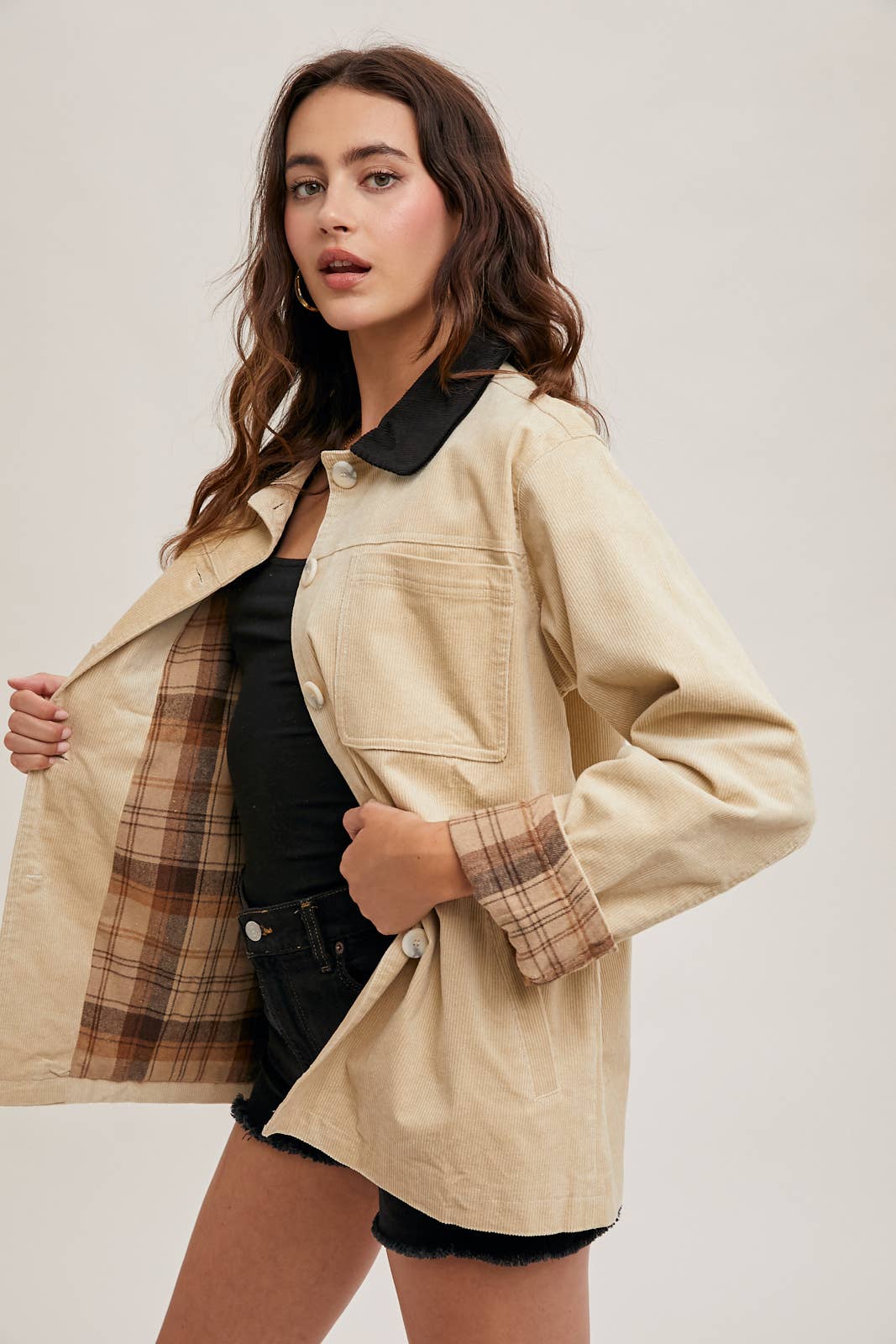 Ladies Swede Alley Homestead Jacket- Blue Ivy Swede Alley Co.