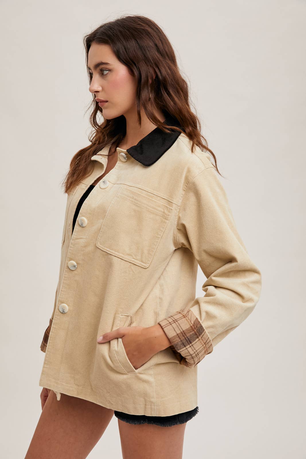Ladies Swede Alley Homestead Jacket- Blue Ivy Swede Alley Co.