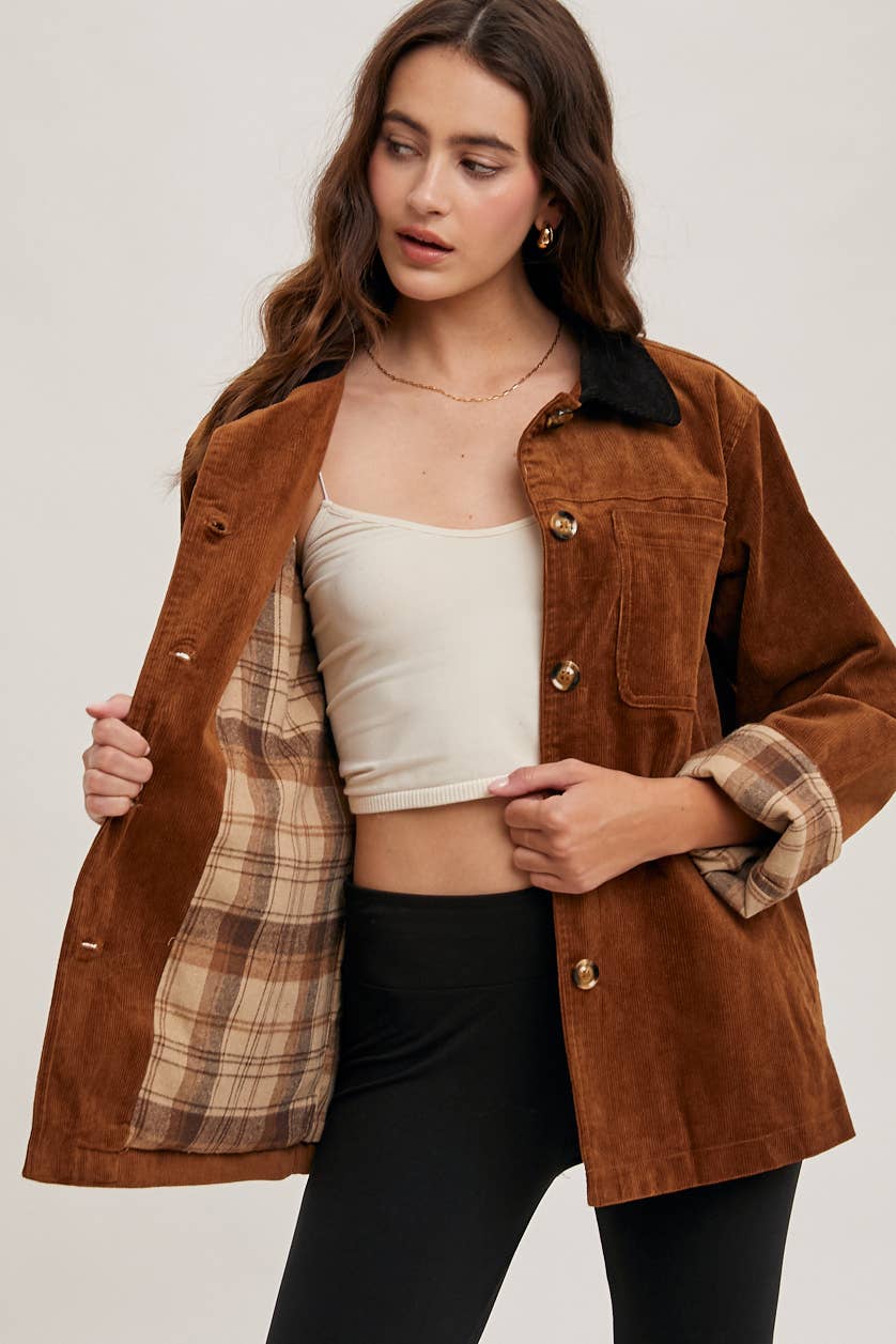 Ladies Swede Alley Homestead Jacket- Blue Ivy Swede Alley Co.