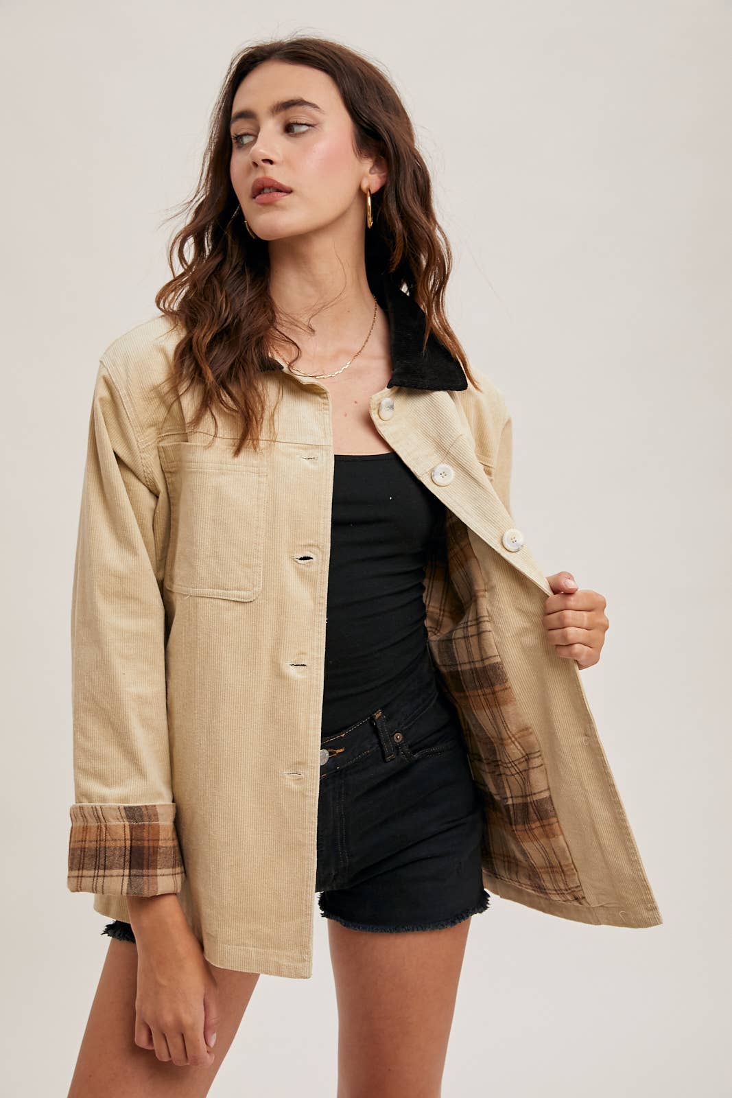 Ladies Swede Alley Homestead Jacket- Blue Ivy Swede Alley Co.