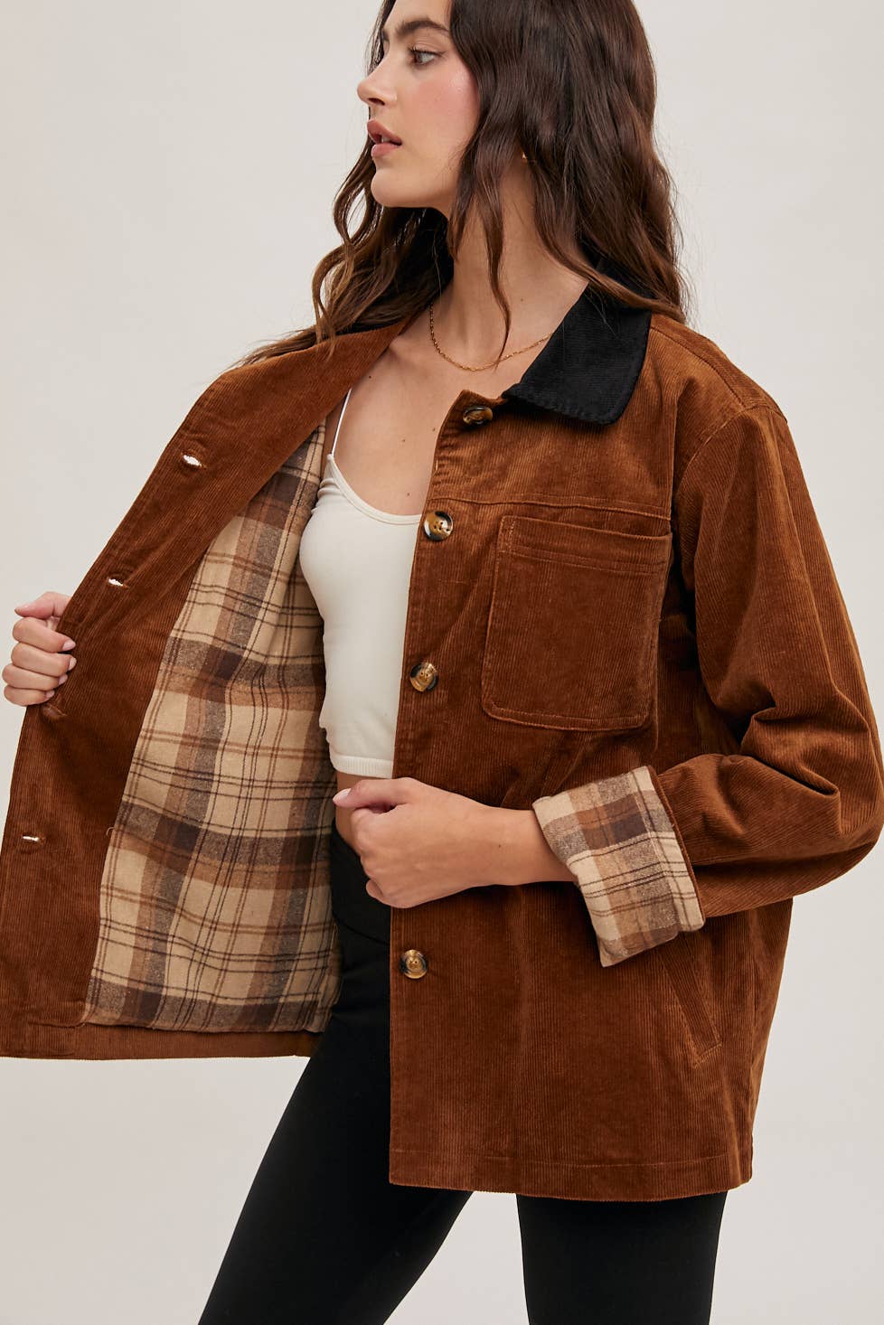 Ladies Swede Alley Homestead Jacket- Blue Ivy Swede Alley Co.
