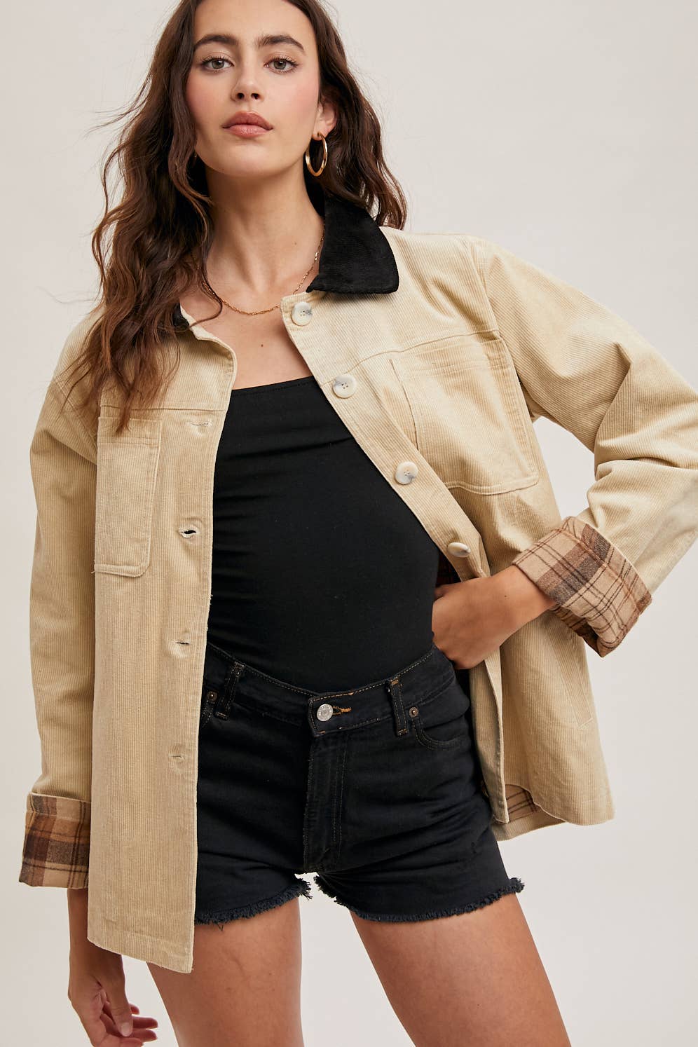 Ladies Swede Alley Homestead Jacket- Blue Ivy Swede Alley Co.