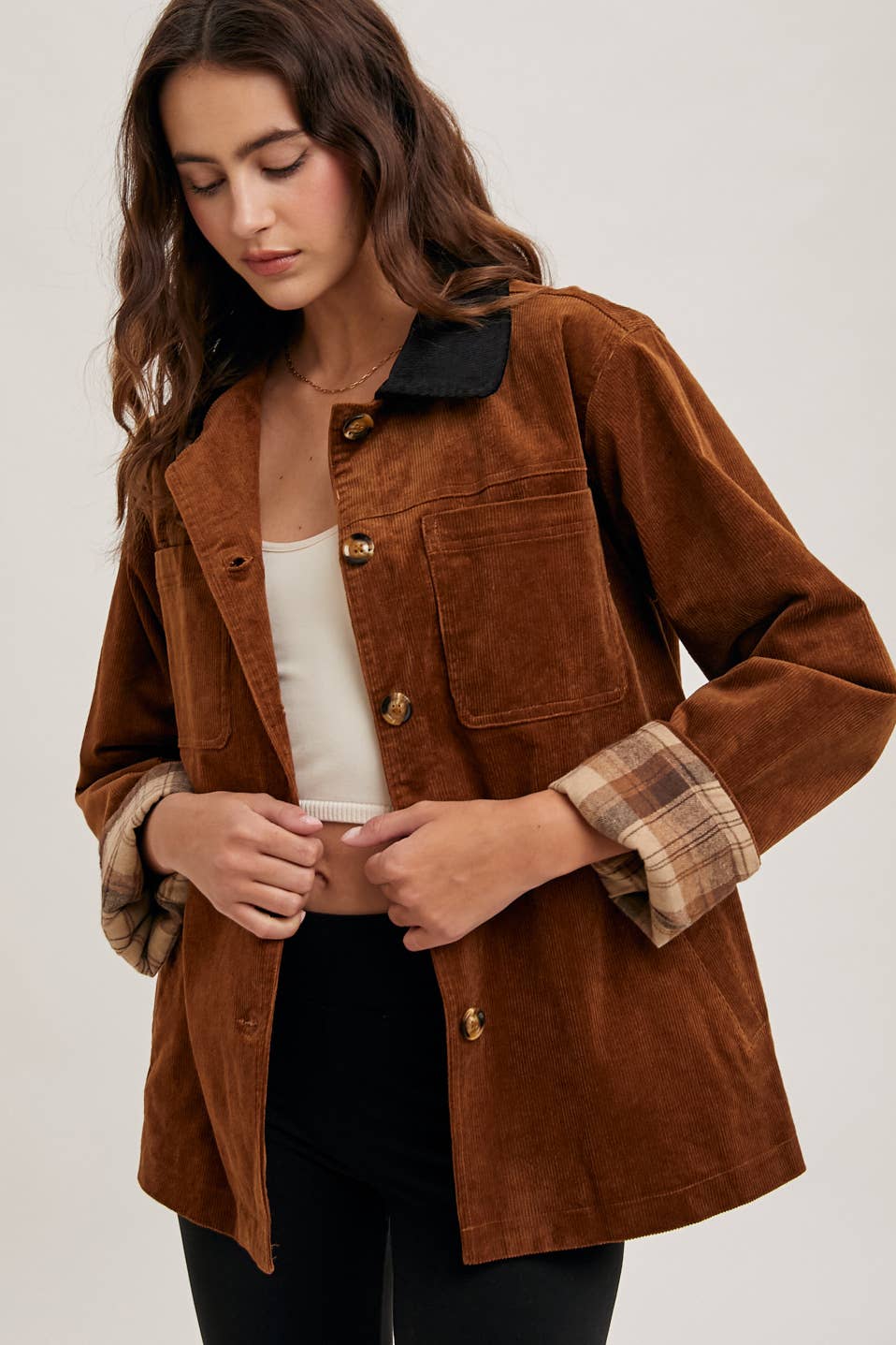 Ladies Swede Alley Homestead Jacket- Blue Ivy Swede Alley Co.