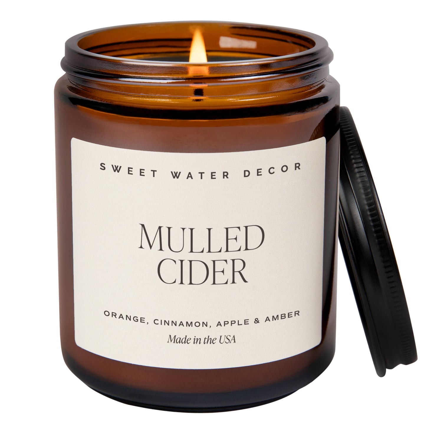 Mulled Cider 9 oz Soy Candle - Fall Home Decor & Gifts Swede Alley Co.