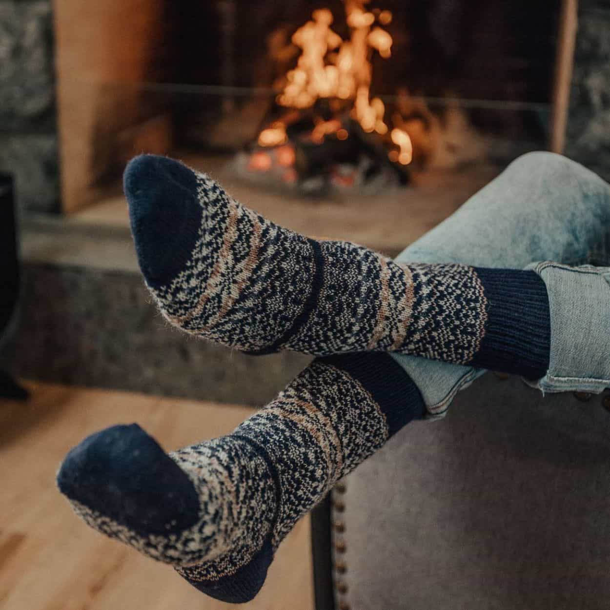 Men and Ladies Nordic Socks from Nordic Wools- Sigrid Swede Alley Co.