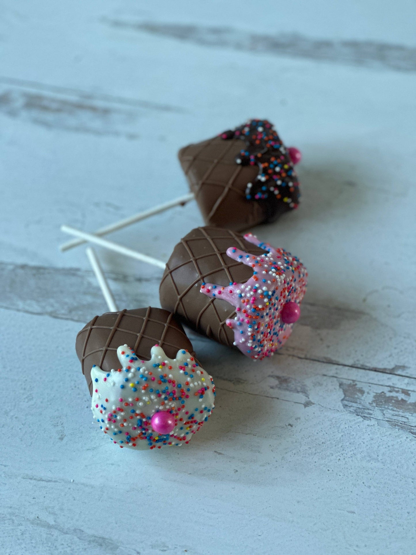 Chocolates Unlimited by Denise - Jumbo Chocolate Dipped Marshmallow Ice Cream Swede Alley Co.