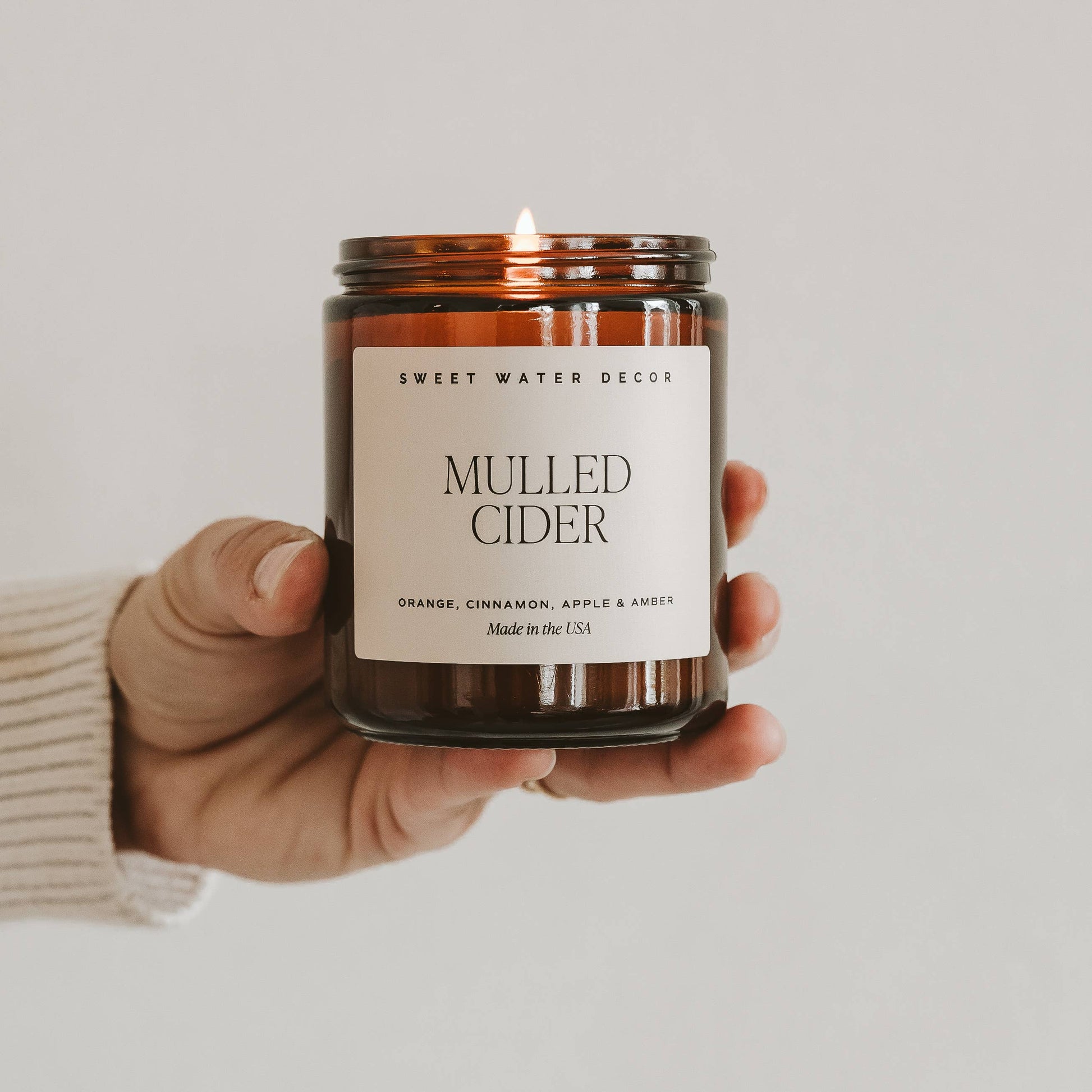 Mulled Cider 9 oz Soy Candle - Fall Home Decor & Gifts Swede Alley Co.