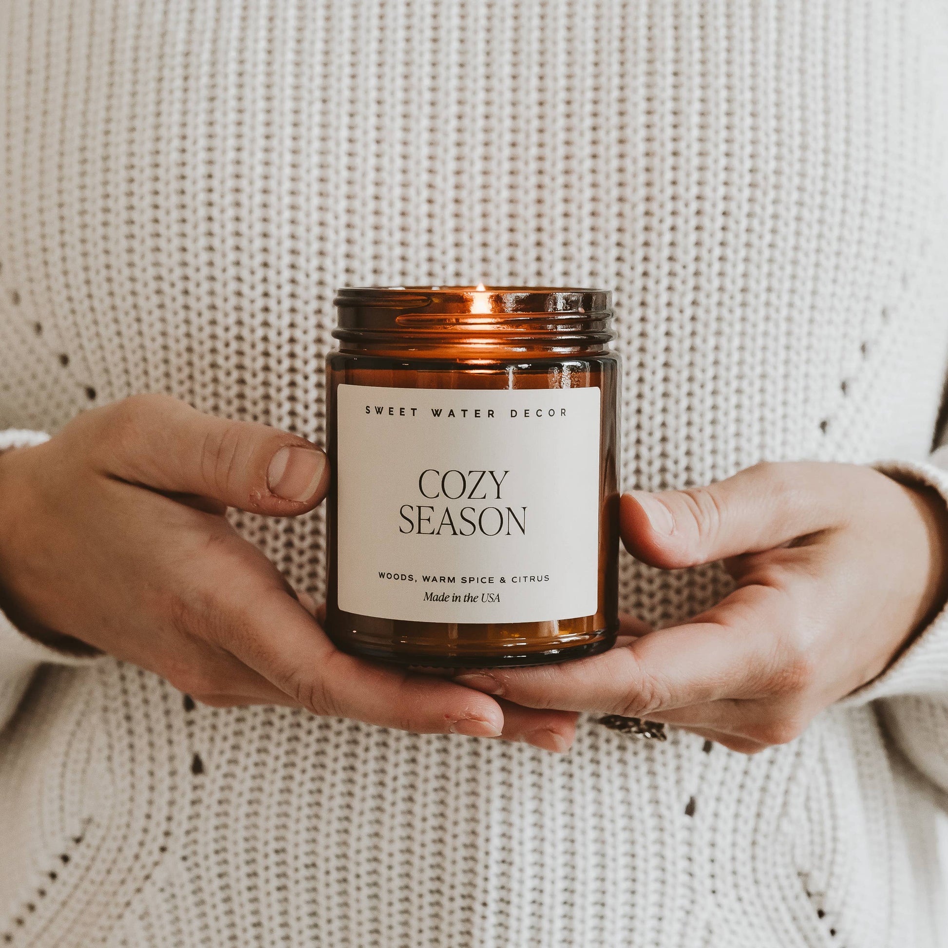 Cozy Season 9 oz Soy Candle - Fall Home Decor & Gifts Swede Alley Co.