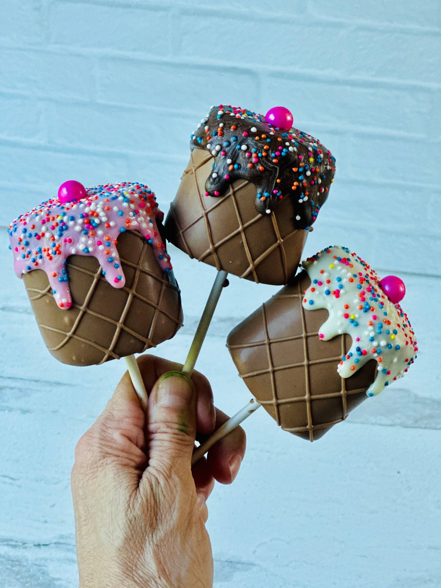 Chocolates Unlimited by Denise - Jumbo Chocolate Dipped Marshmallow Ice Cream Swede Alley Co.