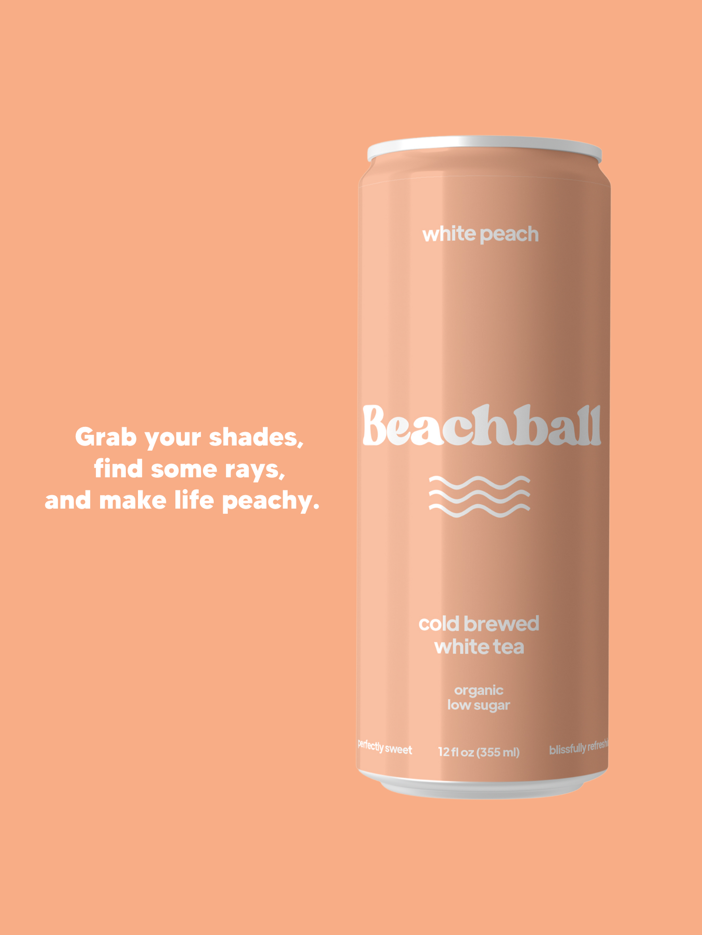 Sail Away Coffee Co. - Beachball Organic Iced Tea (Variety Pack)- Case of 12