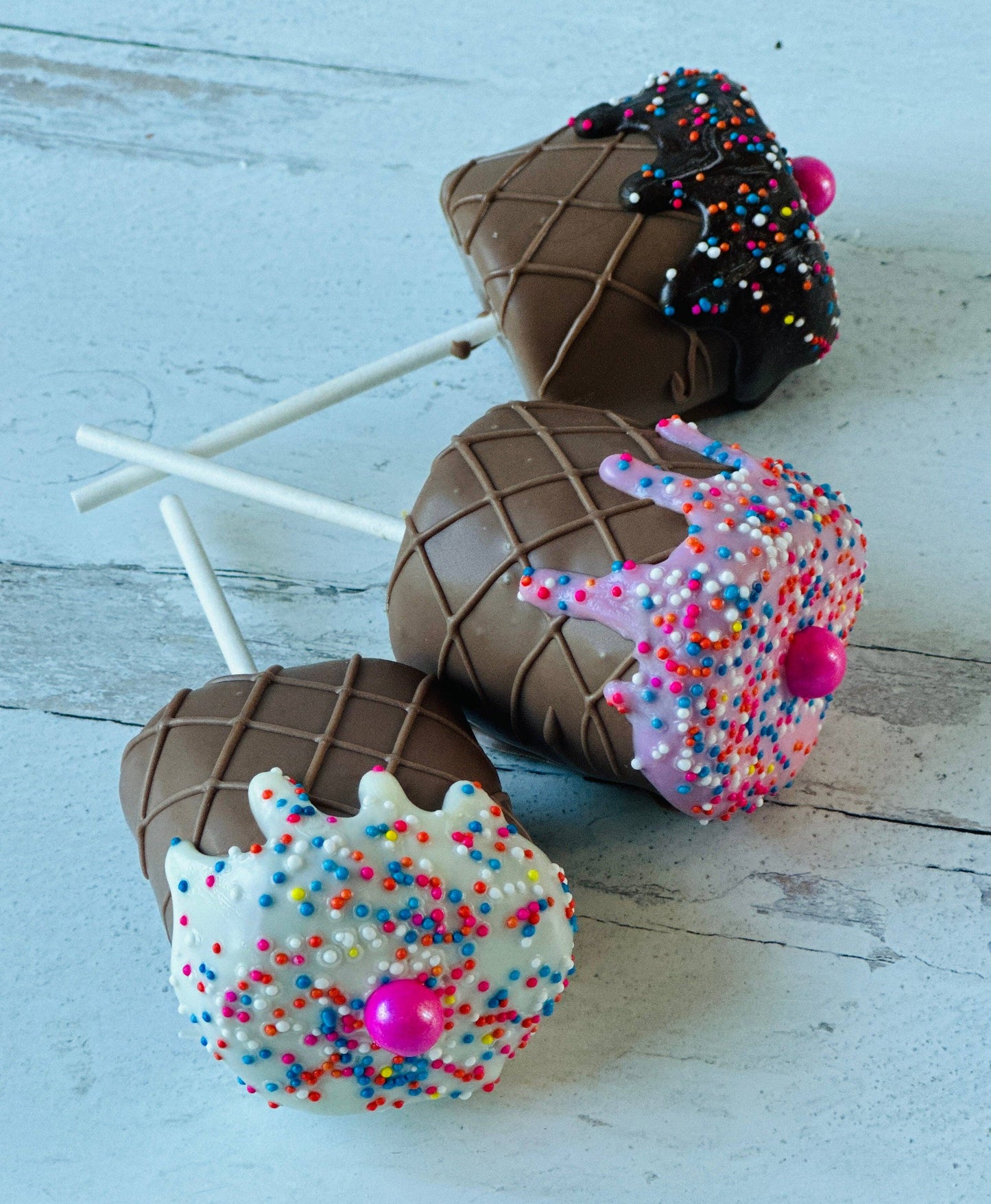 Chocolates Unlimited by Denise - Jumbo Chocolate Dipped Marshmallow Ice Cream Swede Alley Co.