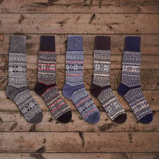 Men and Ladies Nordic Socks from Nordic Wools- Sigrid Swede Alley Co.